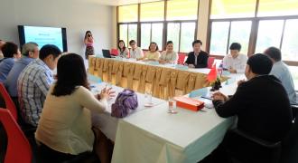ต้อนรับคณะผู้บริหารจาก Chongqing University, Shanghai University และจากสถาบัน Chinese Abroad Center