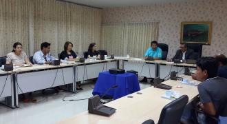 ประชุมแนะนำที่ปรึกษางานวิศกรรมและซ่อมบำรุง คุณธนินท์รัฐ   เมธีวัชรรัตน์