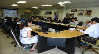 กิจกรรมรับประเมินคุณภาพภายในระดับหลักสูตรของคณะวิทยาศาสตร์และเทคโนโลยีอุตสาหกรรม