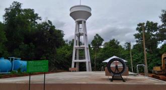 ตรวจการจ้างงานขยายระบบประปาจากภายนอกสู่ภายใน วิทยาเขตสุราษฎร์ธานี
