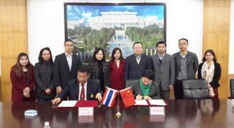 คณะผู้บริหารเดินทางเยือน Guangxi University Yulin Normal University และ Guilin Tourism University มณฑลกวางสี สาธารณรัฐประชาชนจีน