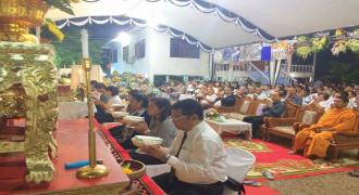 วิทยาเขตสุราษฎร์ธานี  และคณะศิลปศาสตร์และวิทยาการจัดการ ร่วมเป็นเจ้าภาพสวดอภิธรรมศพมารดา ของผู้ช่วยศาสตราจารย์ ดร.เกษราภรณ์ สุตตาพงค์