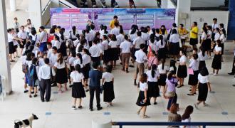บรรยากาศการสอบสัมภาษณ์ Admissions ประจำปีการศึกษา 2559 