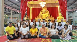 ม.อ.สุราษฎร์ฯ ร่วมกับ สนง.เทศบาลขุนทะเล ร่วมทำบุญถวายเทียนพรรษา 2559