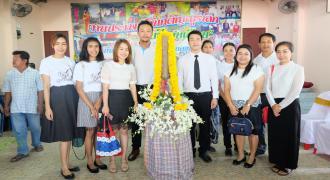 ม.อ.สุราษฎร์ธานี เข้าร่วมงานจบปี จบเดือน ปี 2560 ณ ศาลาชุมชนเข้มแข็ง ซอยพิเศษ หมู่ที่ 9