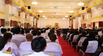 พิธีบำเพ็ญกุศลเพื่อถวายเป็นพระราชกุศล ครบรอบ 1 ปี วันสวรรคต พระบาทสมเด็จพระปรมินทรมหาภูมิพลอดุลยเดช บรมนาถบพิตร