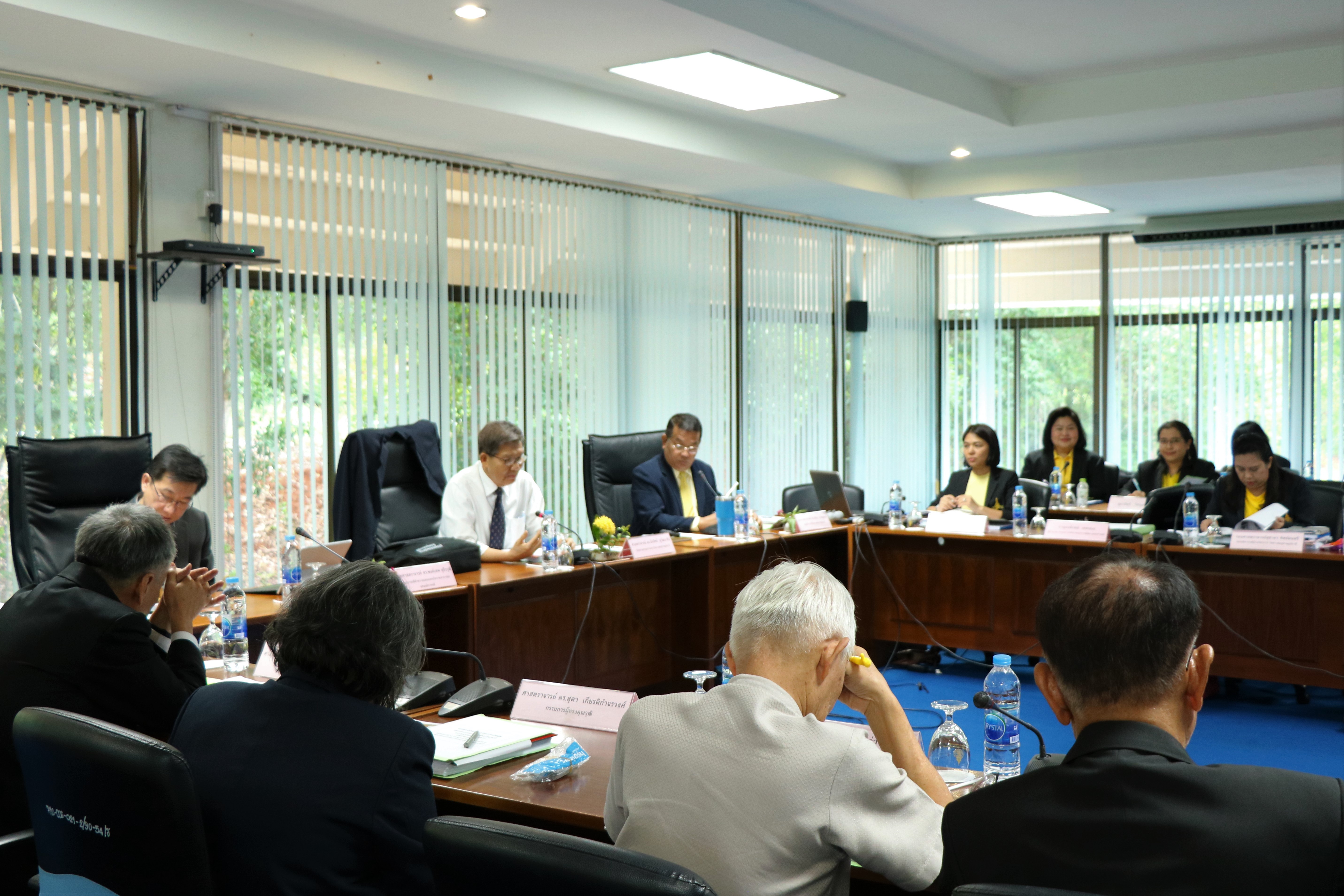 ประชุมคณะกรรมการสภาวิทยาเขตสุราษฎร์ธานี มหาวิทยาลัยสงขลานครินทร์ ครั้งที่ 25(2/2562)