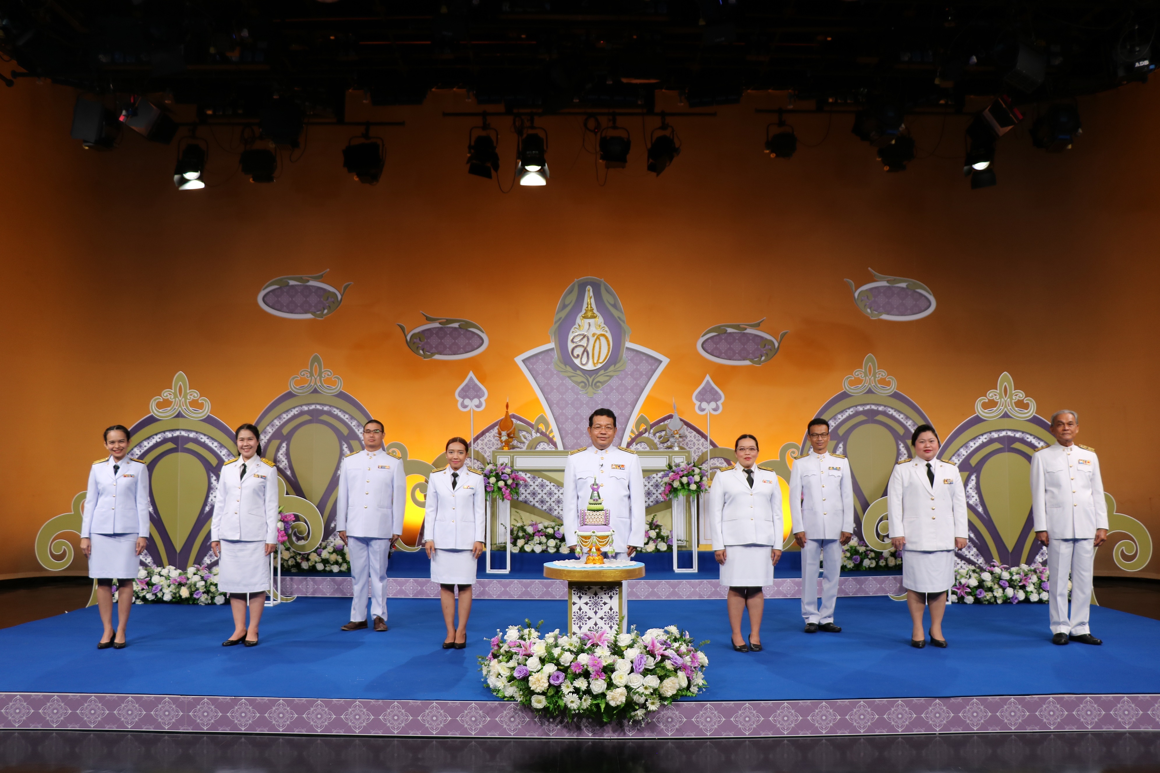 บันทึกเทปโทรทัศน์ถวายพระพรชัยมงคลแด่สมเด็จพระนางเจ้าสุทิดา พัชรสุธาพิมลลักษณ พระบรมราชินี